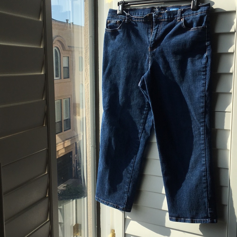 Style&Co Stretch Cotton Easy Fit Jeans